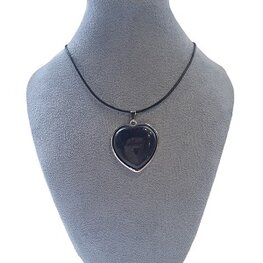 Ketting met natuursteen Blauwvloed