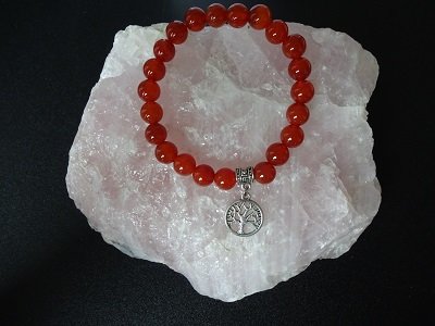 Dames armband Vuur Agaat