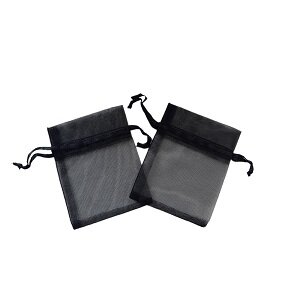 Organza zakjes zwart