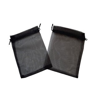 Organza zakjes zwart