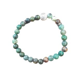 Afrikaans Turquoise dames armband