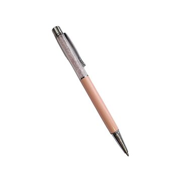 Pen met natuursteen Rozenkwarts