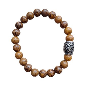 Goudnerf Jade dames armband met Boeddha kraal
