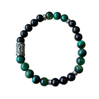 Heren armband met Viking kraal