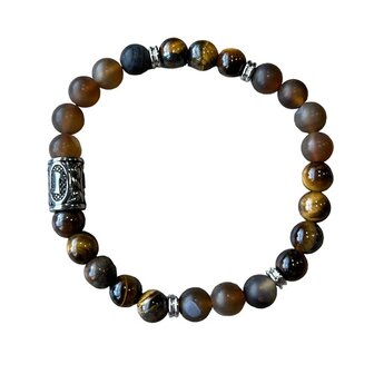 Heren armband met Viking kraal
