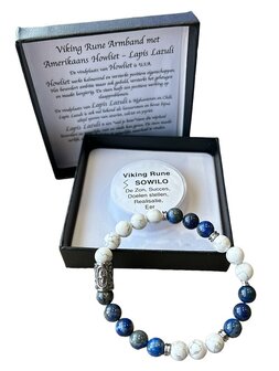 Heren armband met Viking kralen