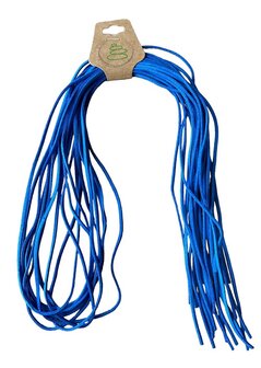 Veters kleur blauw