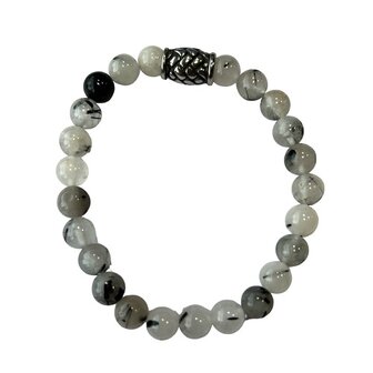 Toermalijn Kwarts heren armband