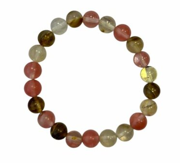 Fire Cherry Quarts dames armband