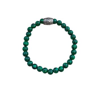 Malachiet natuurstenen armband voor dames