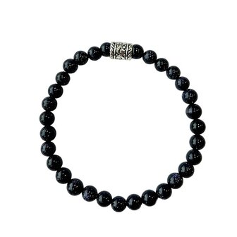 Blauwvloed dames armband