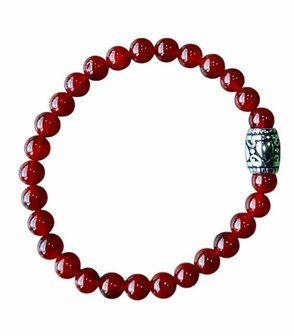 Carneool basic dames armband