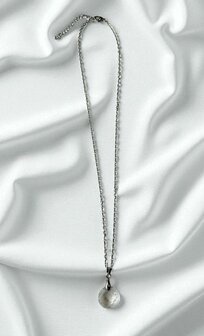 Ketting met natuursteen Bergkristal
