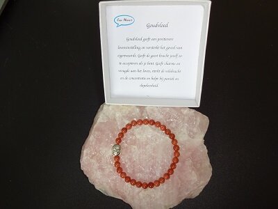 Dames armband Goudvloed met boeddhakraal