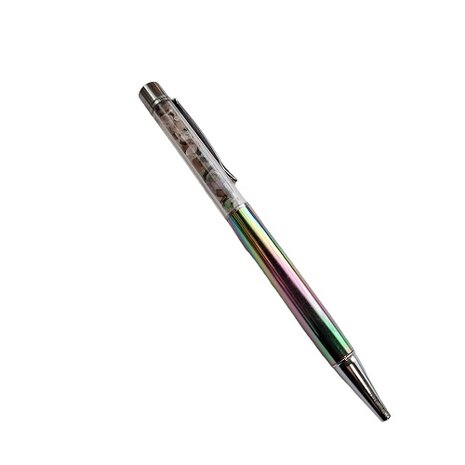Pen verwekt met natuurstenen