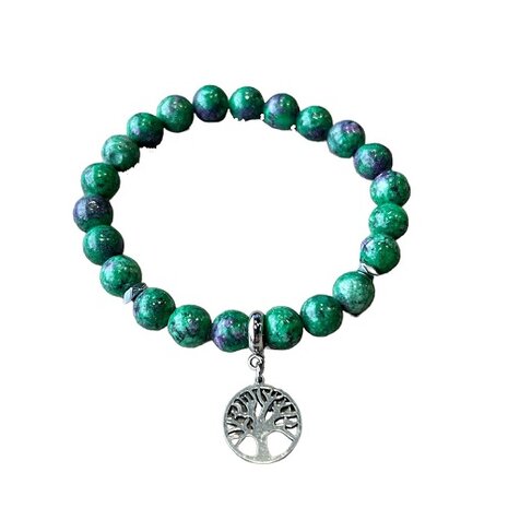 Robijn in Zo&iuml;siet met Tree of Life bedel