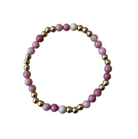Kinder armband van natuursteen