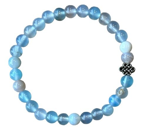 Chalcedoon dames armband