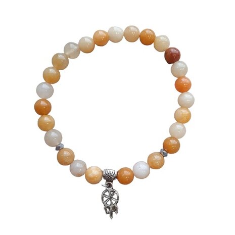 Honing Jade dames armband met dromenvanger