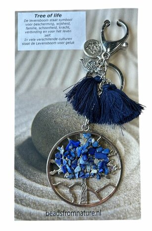 Tree of Life met Lapis Lazuli