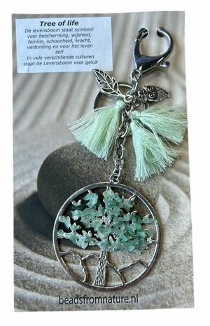 Tree of Life met natuursteen Aventurijn