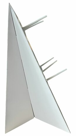 Display met variatie dames en heren armbanden van natuursteen