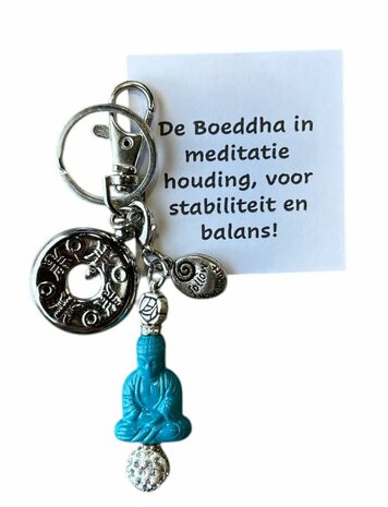 Meditatie Boeddha met munt en bedel