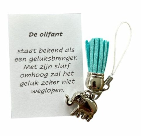 Olifantje met kwastje